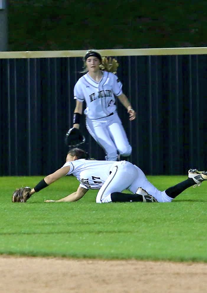 Great game saving 7th inning catch and throw Lebanon runner out at 3rd base by @camcernuto