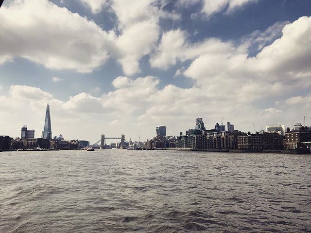 Couldn’t have had a more beautiful sunny day in London 🛳#Londoninspring #skyline #spoiled
