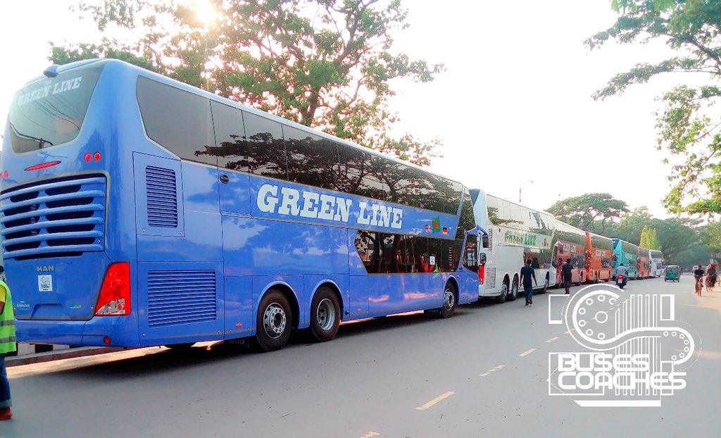 busesncoaches's tweet photo. #BusgeekSquad recently covered delivery trip of 10 units @MAN_Group R60 24.460 double decker buses of #GreenLineParibahan, #Bangladesh.Body fabricated by Intercoach, #Malaysia.  @mantruckbusuk @VWGroup 
#MANbuses #Bus #Busgeek #BNC https://t.co/s3bqFtZvxL