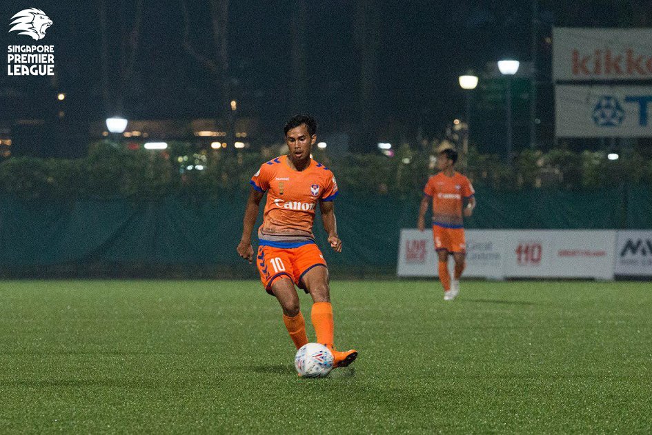 SGPremierLeague's tweet photo. The first Singaporean to ever score for @ALB_S_FC... Take a bow, @SwandiAdam! 👏👏 #SPL #ALBvDPMM https://t.co/eltmUvuBMl