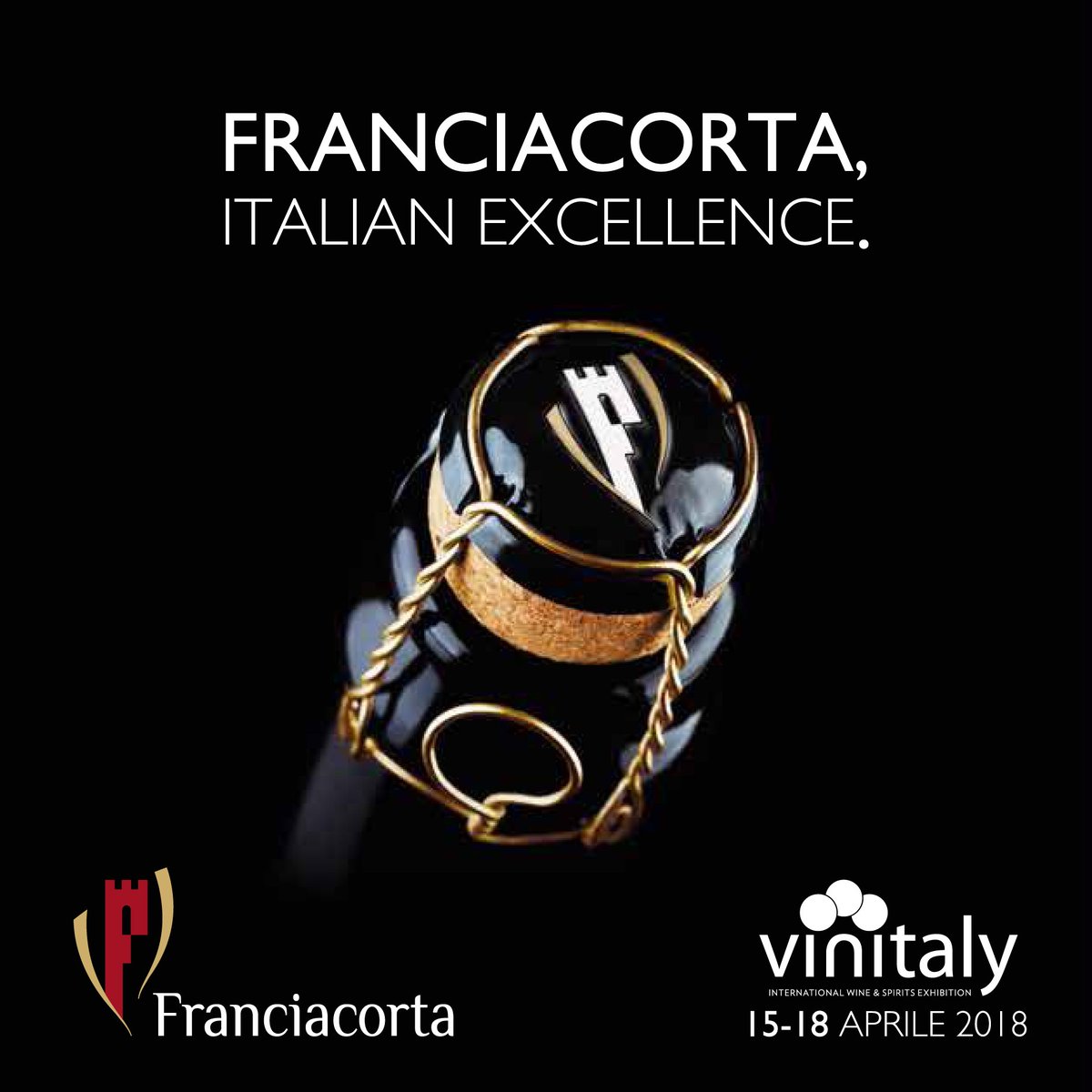 Franciacorta's tweet image. VINITALY 2018: noi siamo pronti, e voi?
Da domani sino a mercoledi, #Franciacorta vi aspetta al Palaexpo Regione Lombardia.