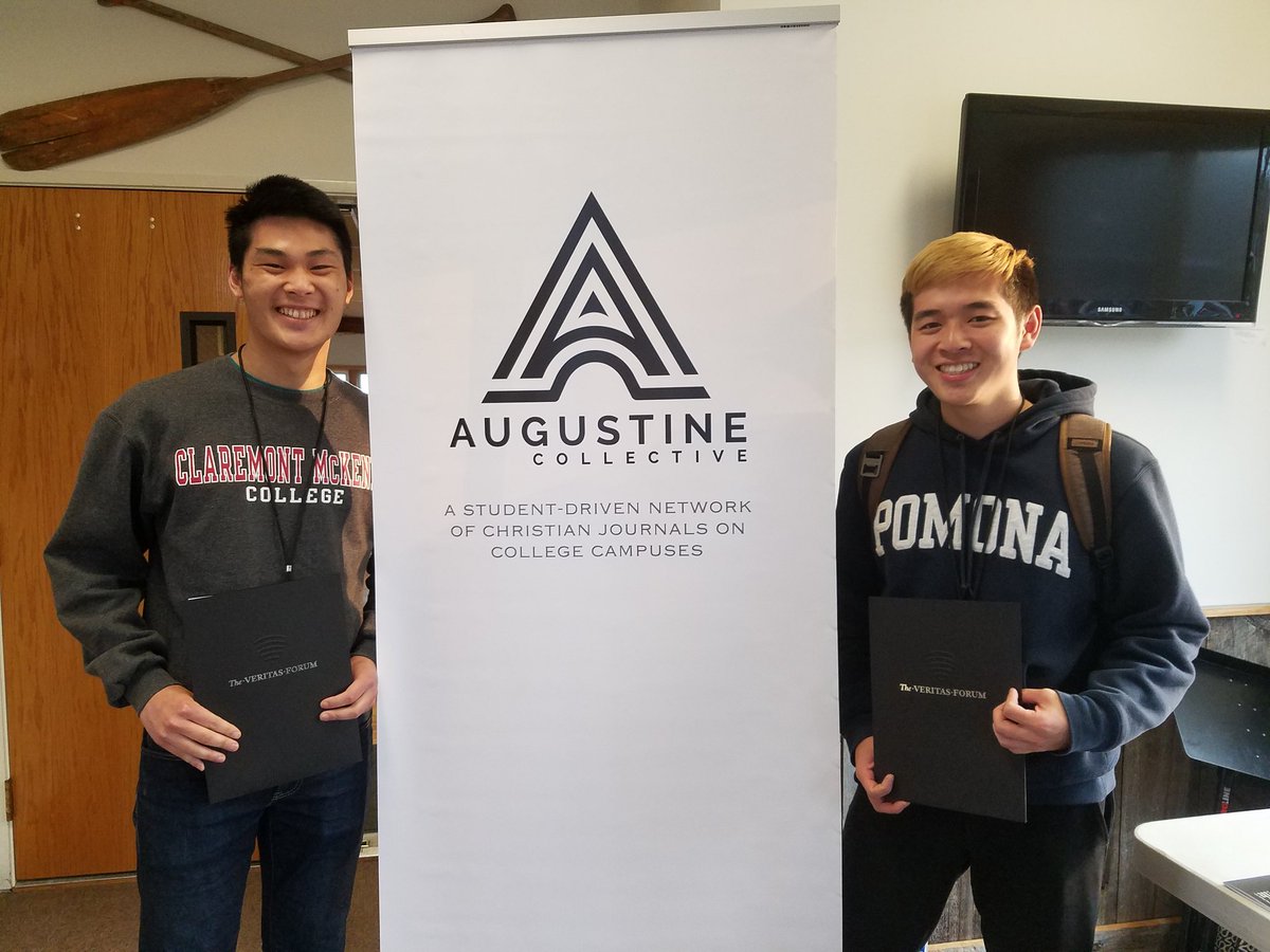AugustineCollec's tweet photo. Students from @CMCnews at the first annual #augustinecollective leaders' retreat! https://t.co/5Or0unV0os