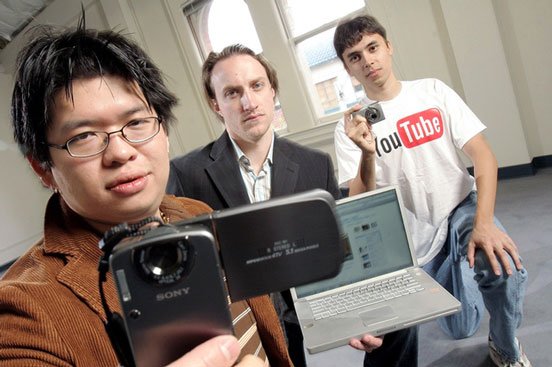 Tecnología al día on Twitter: "14/04/2005: Steve Chen, Chad Hurley y Jawed Karim presentan oficialmente el sitio web para compartir videos YouTube. En 2006, Google lo compra por 1.650 millones de dólares.
