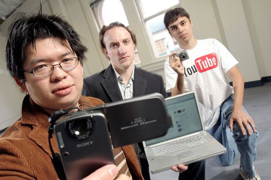 Tecnología al día on Twitter: "14/04/2005: Steve Chen, Chad Hurley y Jawed  Karim presentan oficialmente el sitio web para compartir videos YouTube. En  2006, Google lo compra por 1.650 millones de dólares.