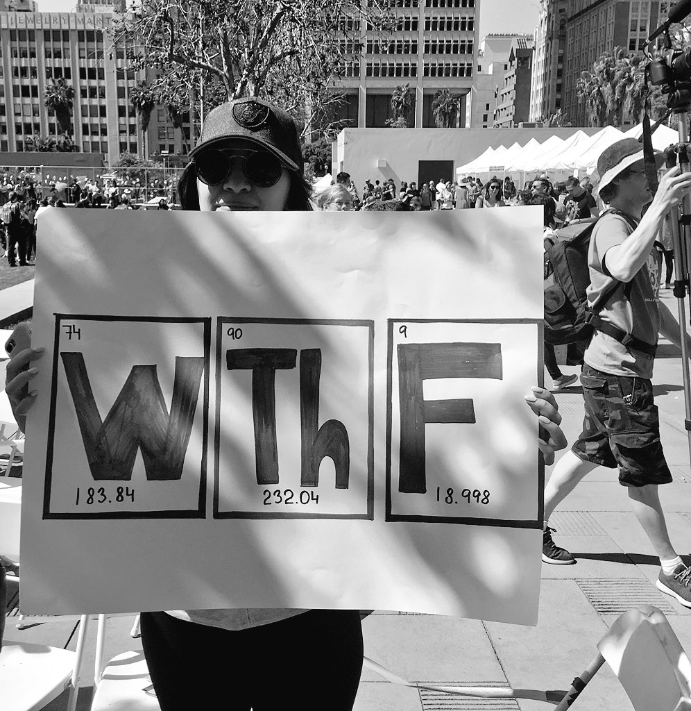 I ❤️ nerds. #MarchForScienceLA