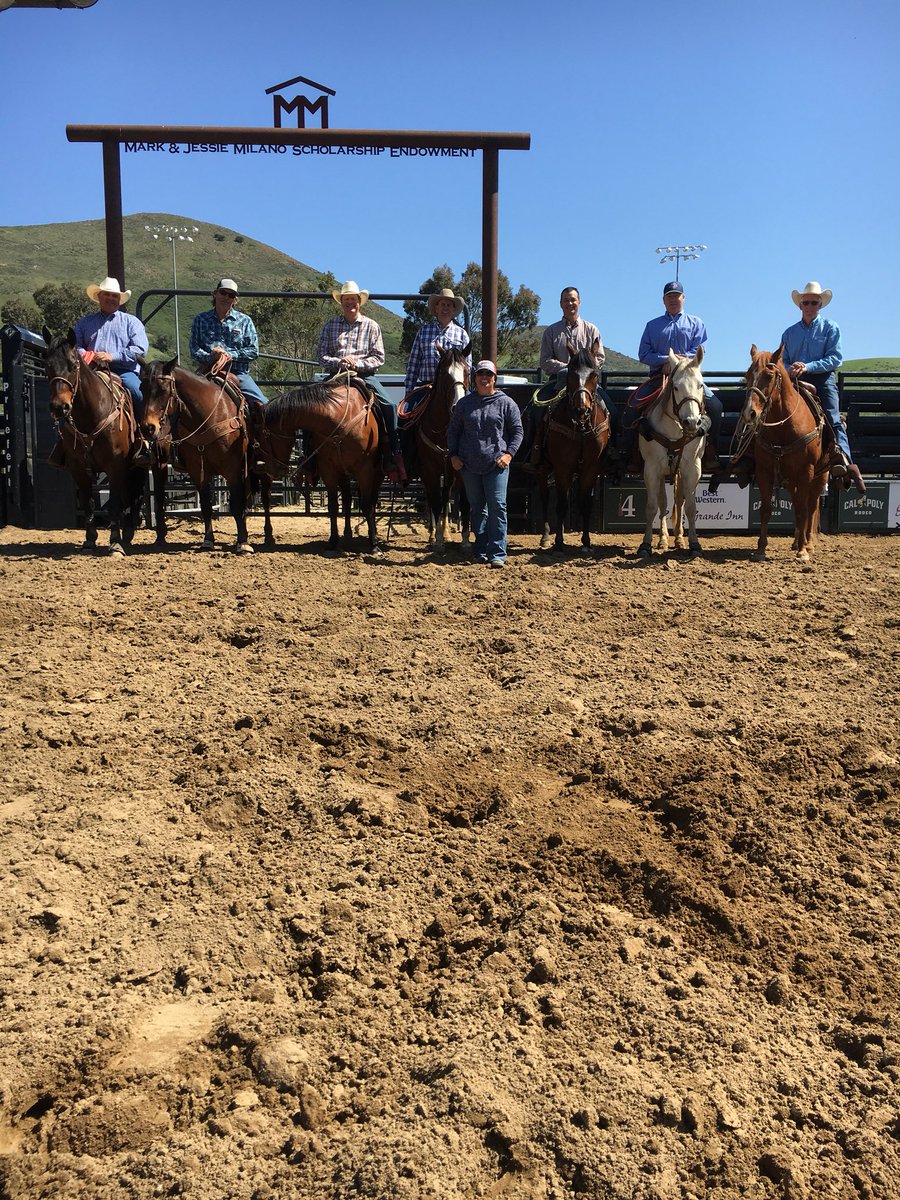Congratulations to the winners of the Alumni Roping Greg Varian and Allen Gill! Check out the five teams that will be Roping in Spanos Stadium!
