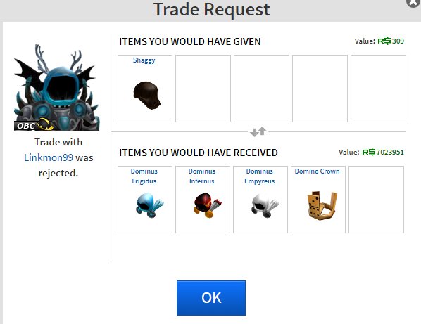 Road To Dominus (BIG TRADES!) Roblox Trading Ep 1