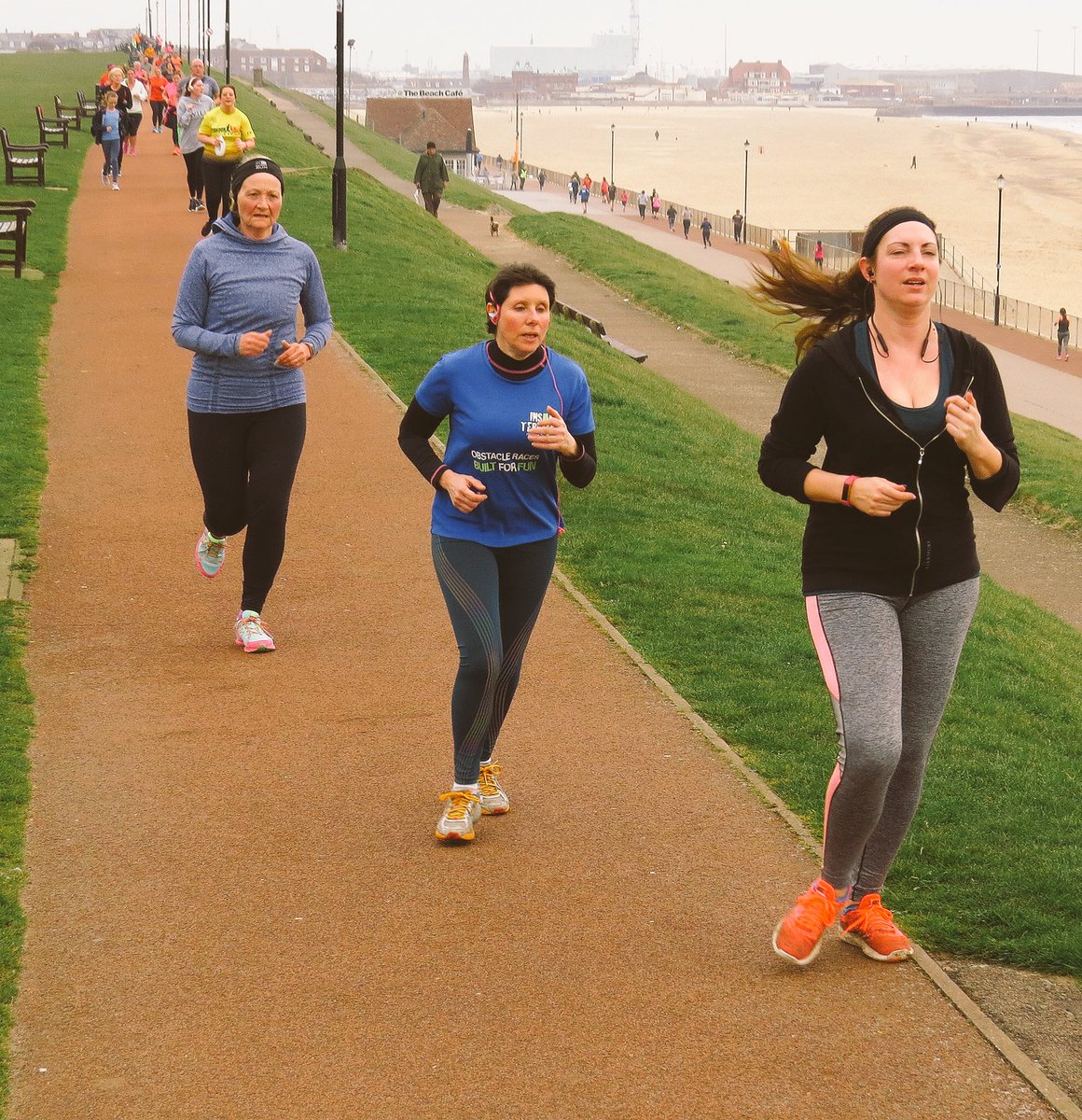 laura__barrett's tweet photo. A great couple of weeks at #parkrun. Easter @rugbyparkrun  with Buddy the pup and a tourist PB at Gorleston Cliffs. No PB today but at least the weathers looking up!! https://t.co/OEK1G1VRIT