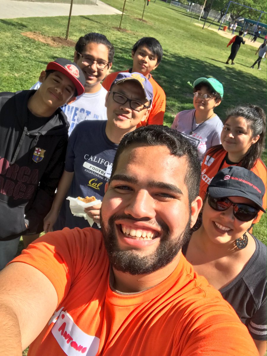 .@bmocfresno @WEfresno @ylinstitute youth and adult allies @FresnoBHC Community Action Day! 

#OneHealthyFresno #Parks4All