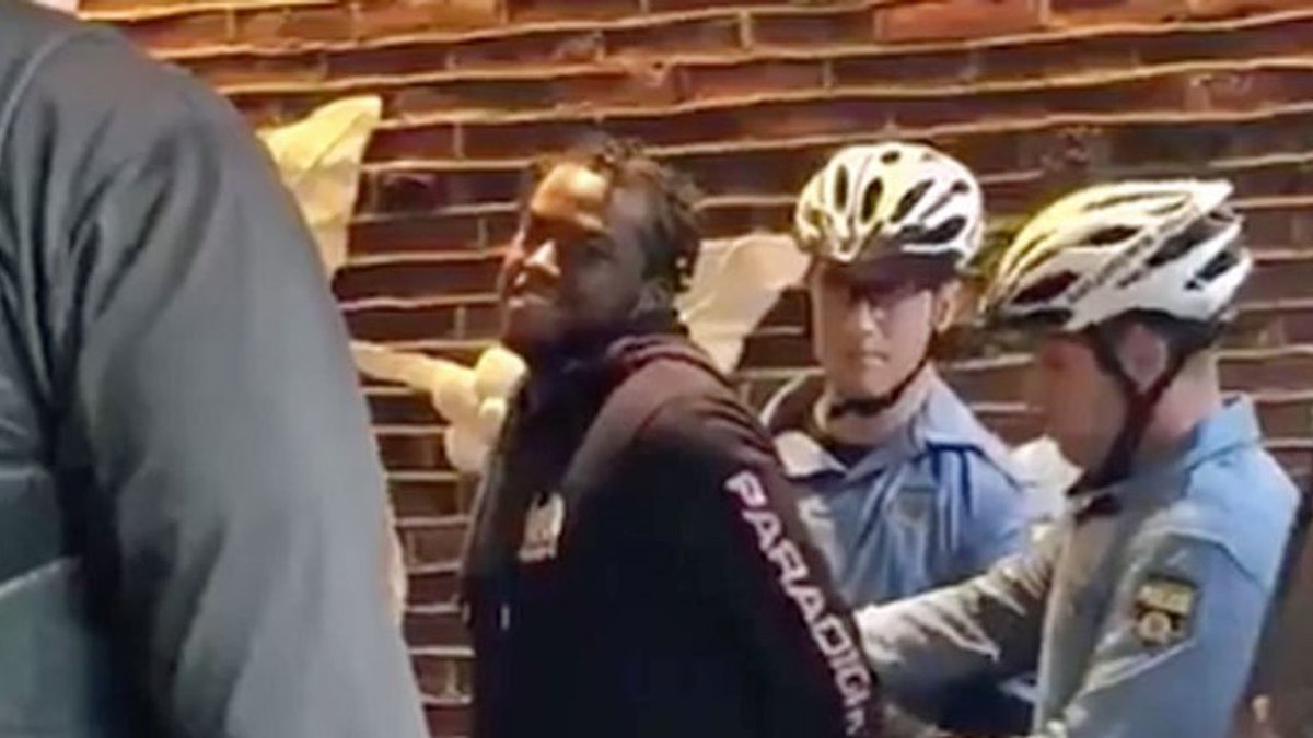 Videos of 2 black men arrested at Starbucks draws outrage bit.ly/2HCwE64 https://t.co/z5UuMdbVyP