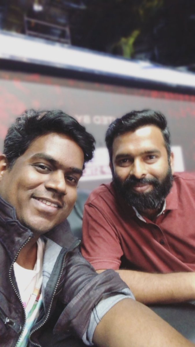 Music_Santhosh's tweet image. With the kind hearted Yuvan