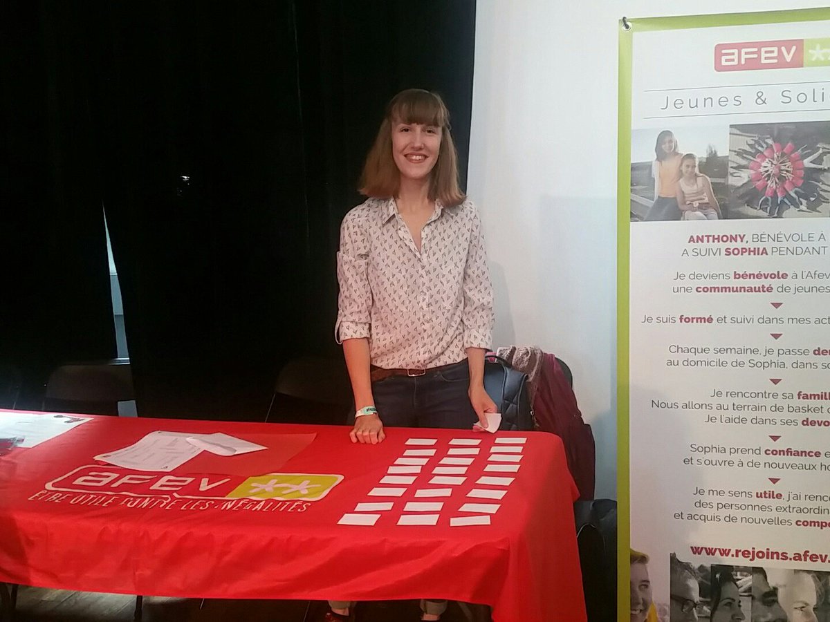 "Jeunes engagés ou je m'en foutistes?" Venez discuter avec Elsa d'@AFEV de #solidarité et #engagement #FestivalMakeSense