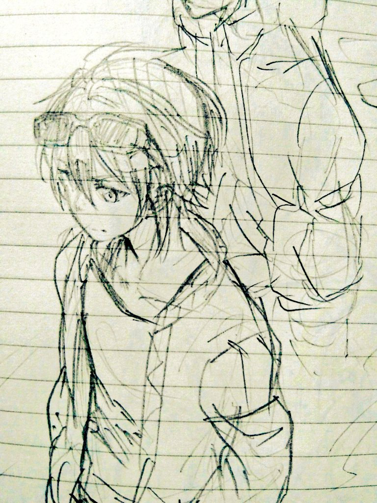 アイナナのシャーペン落書きです
描いた時期はよく覚えてません
三月くん推しです 