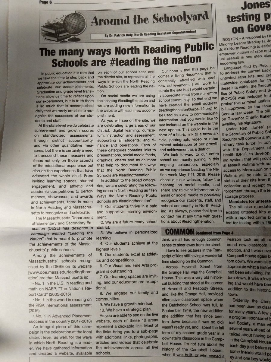 danieldowns's tweet image. @nrtranscript great articles this week!
@nrschools #leadingthenation #ipadhelp @nrpssupt #northreading