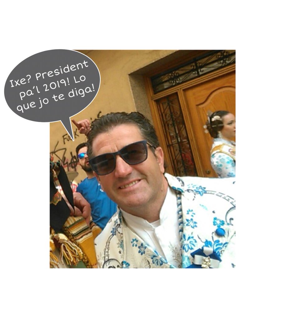 Tenim un #pitodamuss i no ho sabiem! ✌🏼✨Algú va predir el president per a l’exercici 18/19 😱 No volem fer pressió, però podria mirar-nos lo de la loteria de Nadal🤑🤞🏼
Doncs sí família, ja tenim president, Vicente Jordan serà qui ens encapçale!
Enhorabona 😁