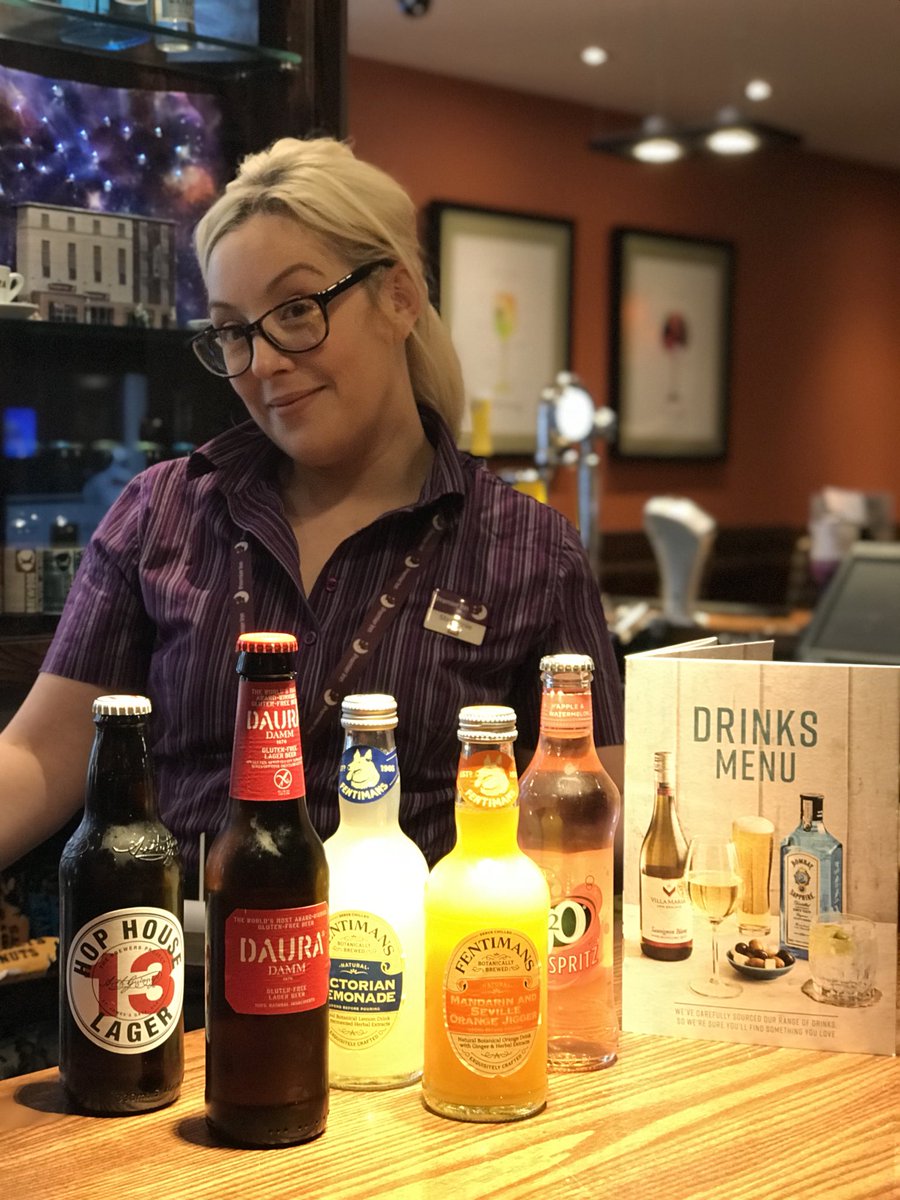 Our guests are loving these new drinks! @LauraL_FnB almost as much as Steph does! <a href="/PIcccqDerby/">Derby Cathedral PI</a> <a href="/Sheffield_PI/">Alison Pickering</a> #thymetodrink