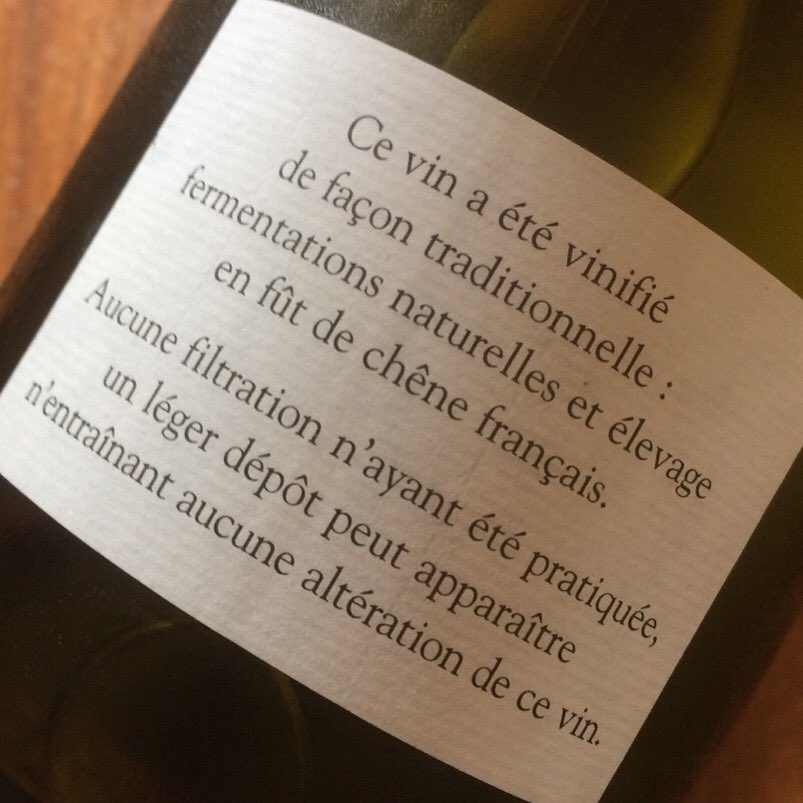 Why subject your white wines to filtration? instagram.com/p/BhjSRpzBVYN/ #domainealbertjoly 💎👌