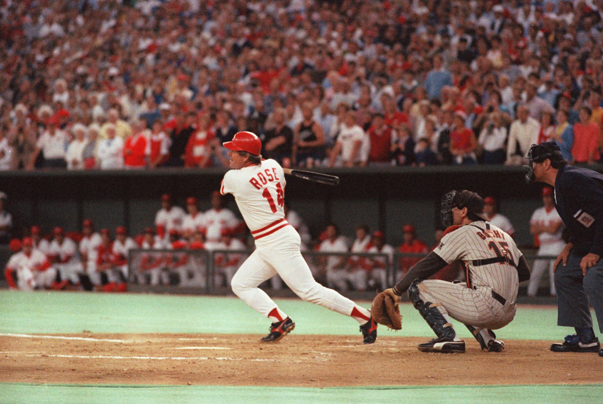 Happy 77th Birthday Pete Rose! You ready to let him in the Hall of Fame yet?  