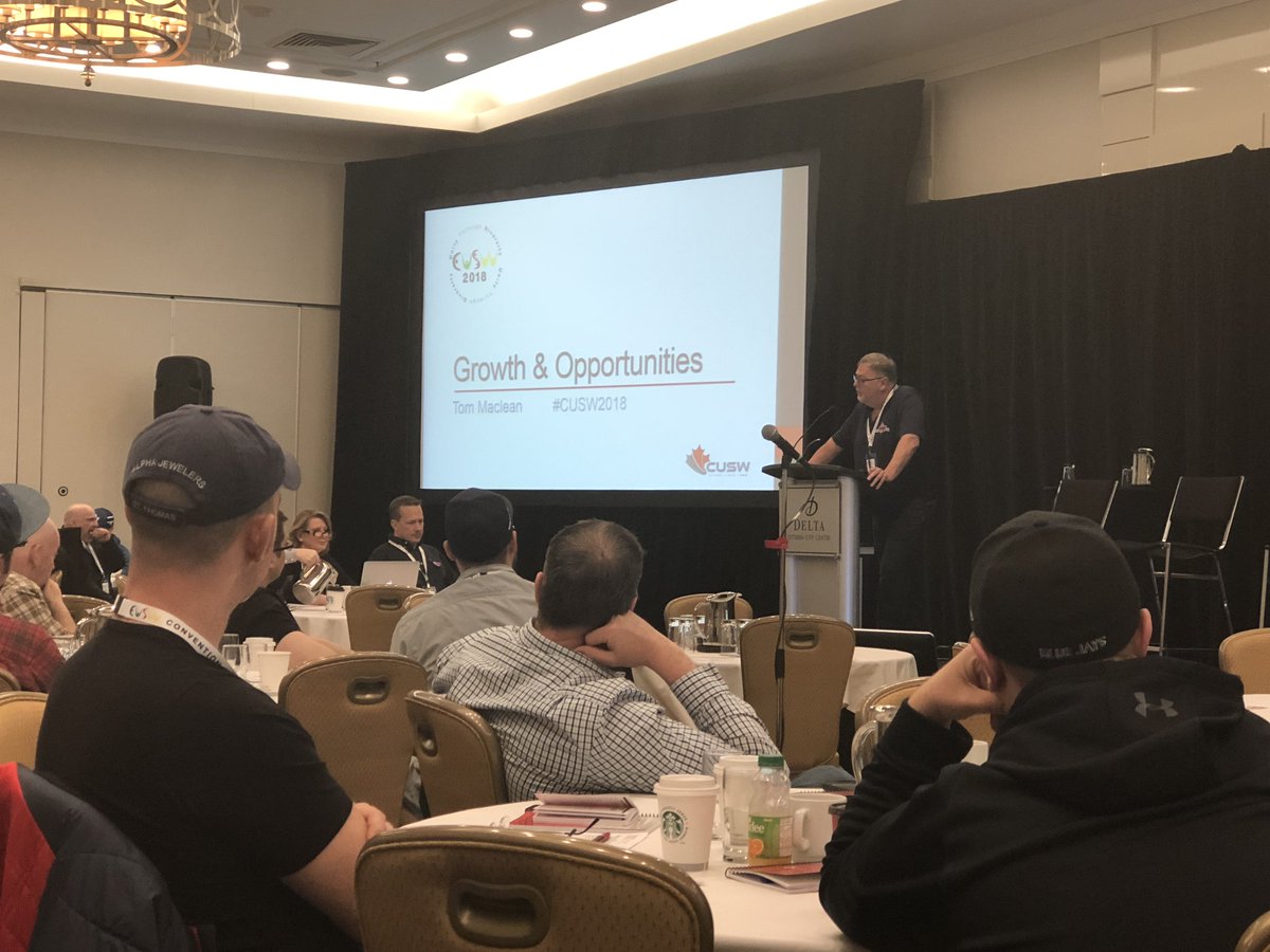 CUSW's tweet photo. TOM McLean VP Growth and Opportunities speaking at #CUSW2018 convention #coach #mentor #coordinator #partner https://t.co/IhdabgWIBE