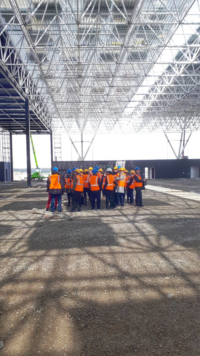 Toulouse_CVB's tweet photo. Retour sur... le chantier du futur parc des expositions et centre de conventions et de congrès grande capacité : une visite privée pour les partenaires du #toulouse convention bureau ! #toulouseatout #visiteztoulouse https://t.co/p0p25pr0Ve
