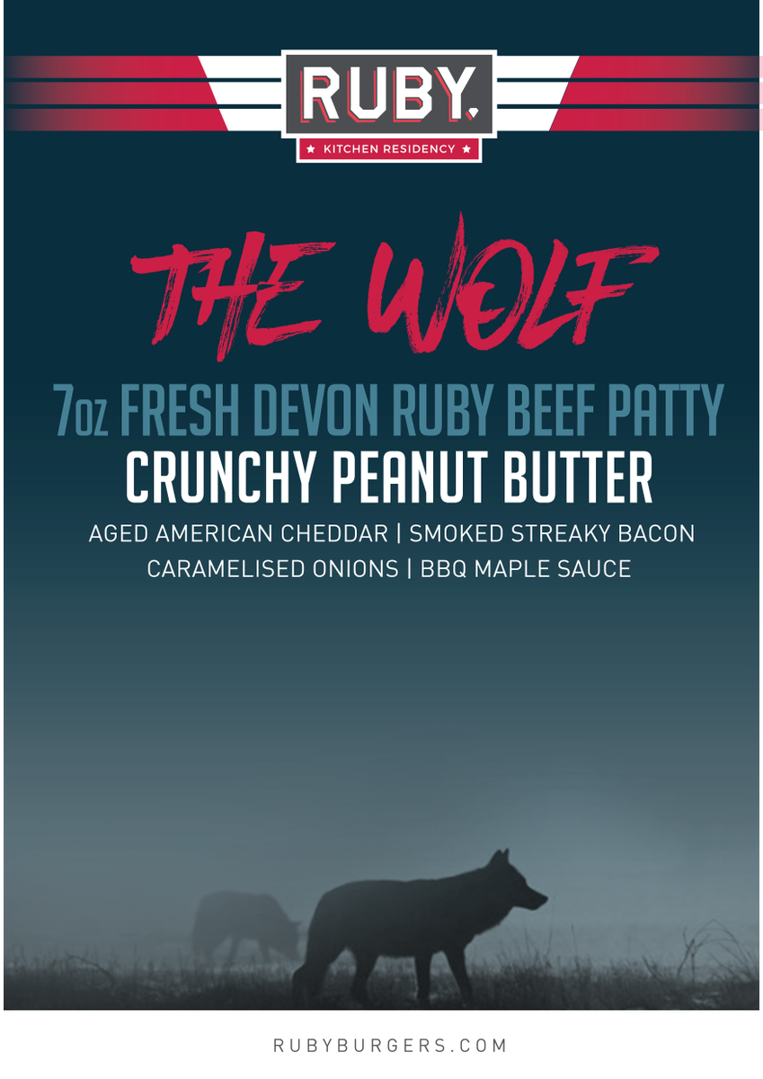 RUBYBURGERS's tweet photo. Some people are saying its our best #burger ever #TheWolf #PeanutButter #LocalFood #RubyBeef @TheGrapevineExm https://t.co/DveVRjh8Pf https://t.co/2v2jqXIpi0