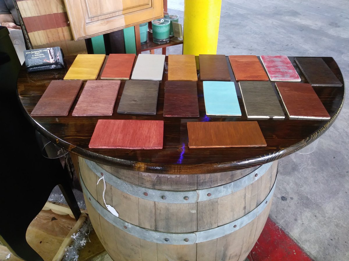 Justnew4Ucom's tweet photo. New stain samples at the Yellow Green Farmers Market booth 162 https://t.co/zQ8FRal9lp https://t.co/DzDPNQIFq8