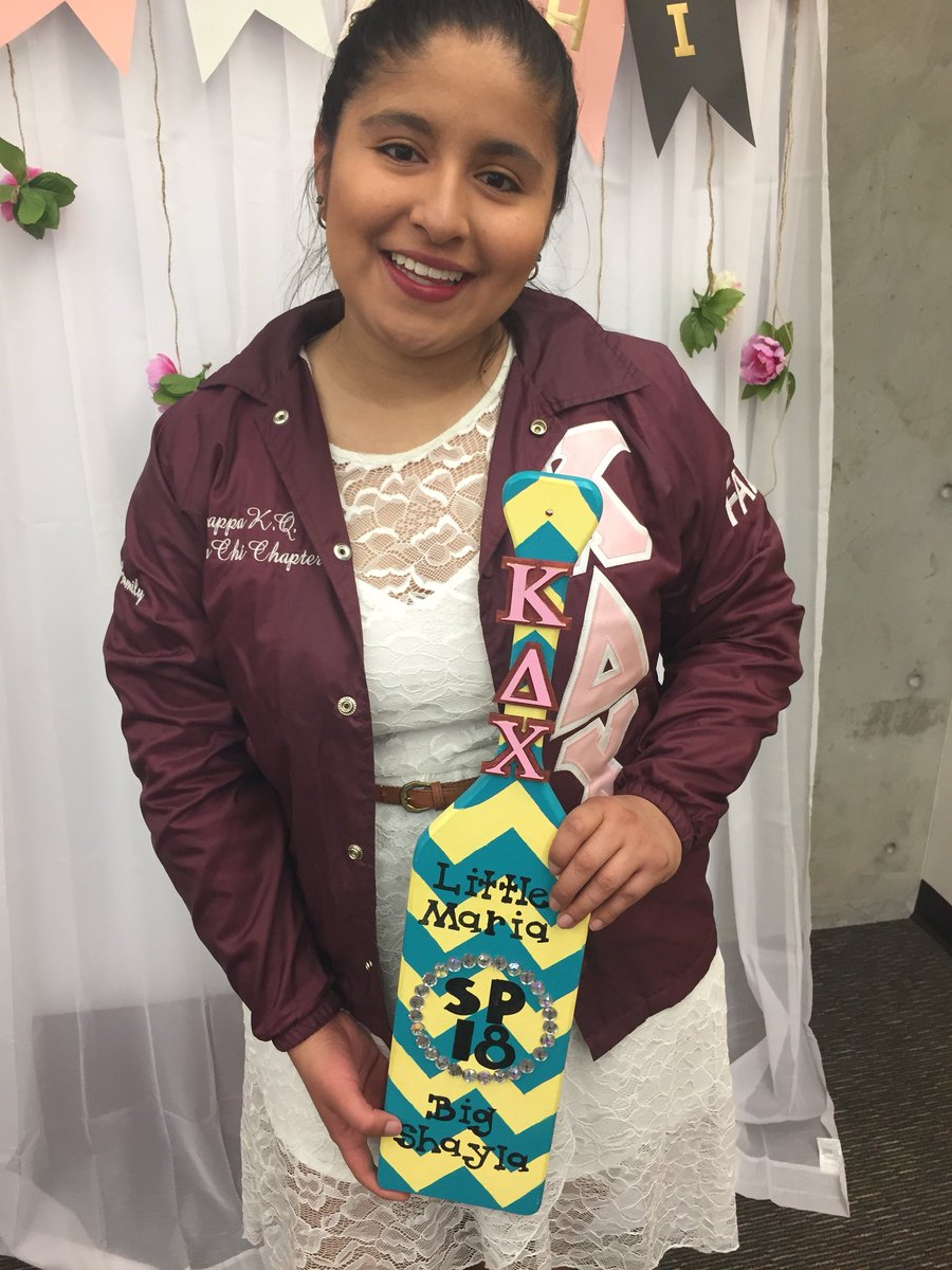 kdchiutah's tweet photo. We want to announce our Nu Penguin of the Spring 2018 class! Welcome to Maria Hernandez🐧💕 #NuClass #KDChi #UofU #Spring18 #TooKute https://t.co/rklHwVIvfm