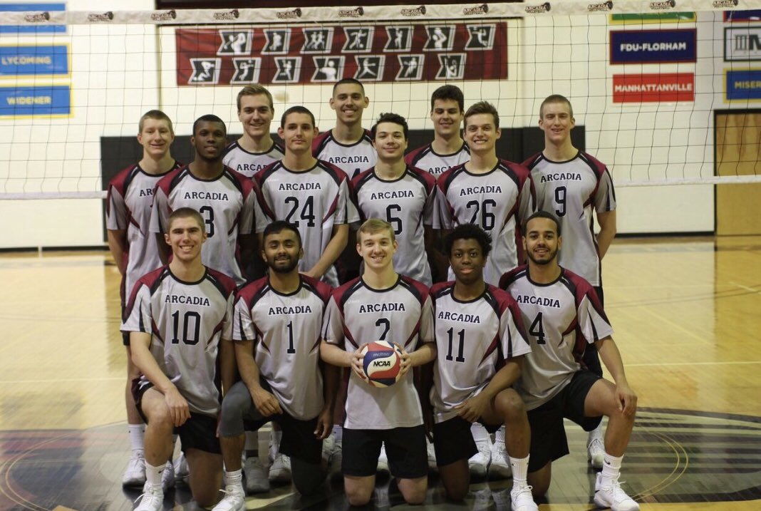 CHAMPIONSHIP Saturday!! Today is the day! Your Arcadia Men’s Volleyball team will be taking on Stevenson at 2 P.M. ET in the Inaugural MAC Companionship Final! #GoKinghts #RoadToMACs 🏐⚔️