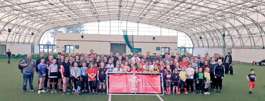 DIOLCH/THANK YOU to all who contributed to a Fab girls cluster @RGCNews pre-match.
#WeAreRG 
#ThisIsWelshRugby