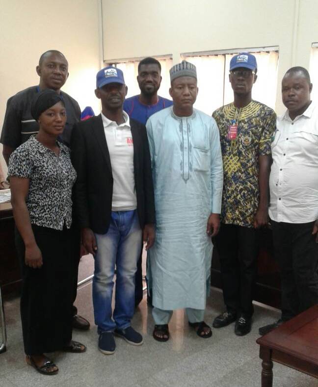 anyofng's tweet photo. ANYOF National Executive Committee (NEC) On A Solidarity Visit To The Special Adviser To The Minister Of Defence (Mansur Dan Ali).  https://t.co/oyGscSp3tc https://t.co/xuufENWMcs