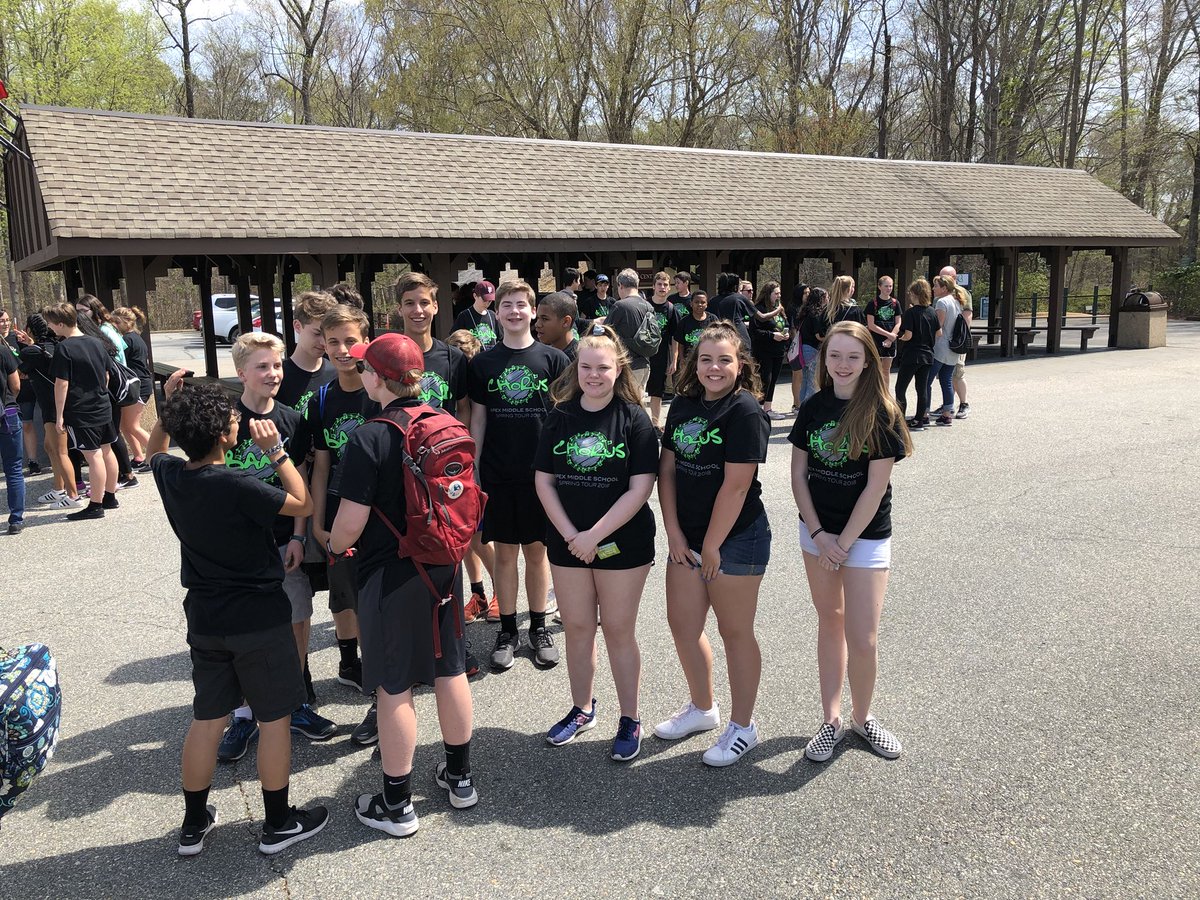 BAMCATAMS's tweet photo. @ApexMSchorus &amp; @ApexMSband competing and playing at Busch Gardens today! @apexmscougars https://t.co/DieZHaUEN2
