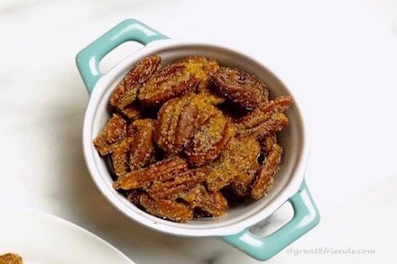great8friends's tweet photo. We can”NUT” wait to share our Sugar & #SpicedPecans with you! It’s #PecanDay after all! #spicednuts #pecans https://t.co/GvGCpk8fu4 https://t.co/WO0X8vhK15