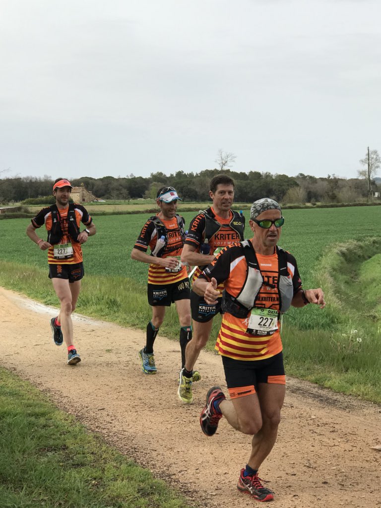 joanmorabosch's tweet image. A punt d’arribar a Llagostera #@kritersoftware @OITrailwalker  #Trailwalker2018  en @79rul m’acaba de dir que els “fotrà una mica de canyà” 😂