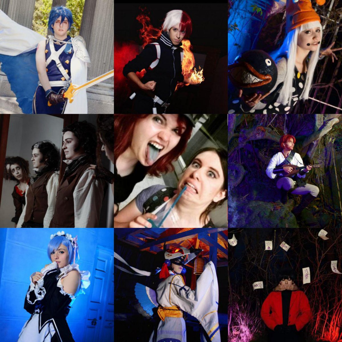 Nos ha taggeado <a href="/SKYline_Cos/">S.KY. Photo</a> a hacer lo de #photographervscosplayers  así que ahí va!

Somos gente muy seria como podréis apreciar 💃💃

Cosplayers: <a href="/CarlosSakata/">Sakata K</a>
<a href="/MariiVamp_/">🌸Marii🌸</a> <a href="/Sonata_cos/">☆•̩̩͙*˚ Sonata ˚*•̩̩͙☆</a> <a href="/Xatram/">Xatranás 🙏😈🕍</a> <a href="/IshereLartnec/">Luna Martín</a> <a href="/chachimina/">Mina chachi</a> @kirimn_ 

Nos ha costado elegir solo 8 ;A;