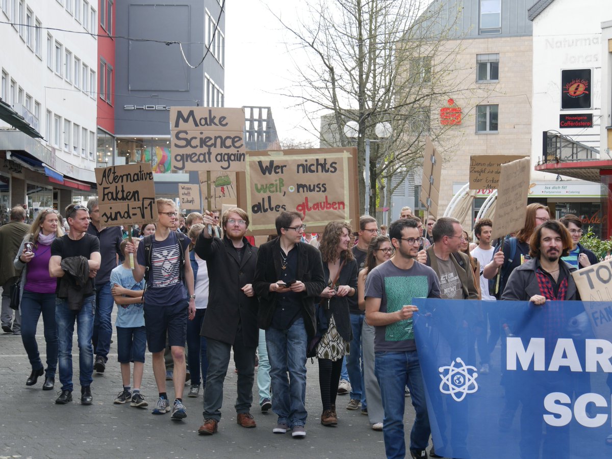 ScienceMarchTRI's tweet image. We are done for today. Here are a few more impressions from the #MarchForScience in #Trier. While we hoped for a bit more participation, it was overall a great day.

A big thank you goes out to our speakers and all participants. We hope to see you back next year.