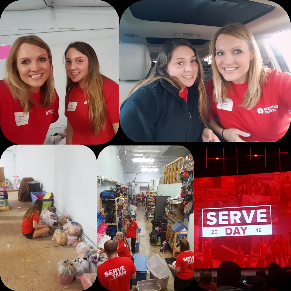 Be the change. Thanks <a href="/milestonechurch/">Milestone Church</a> for supporting our #fortworth community. #dontwaittobegreat #bettertogether #MCServeDay