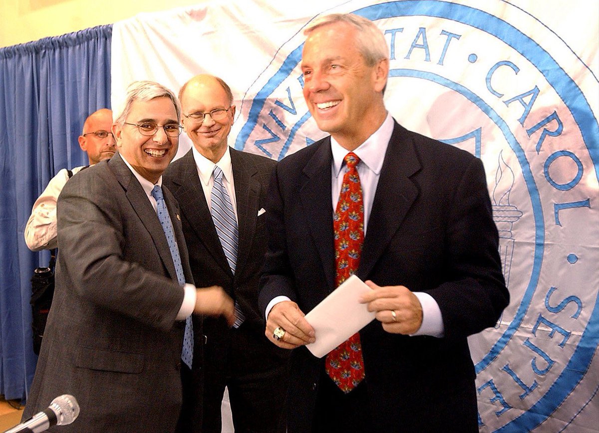 tvippolis's tweet photo. On this date in 2003, Carolina hired Roy Williams as its head coach. 

The rest is history. https://t.co/EyeaSUidkm