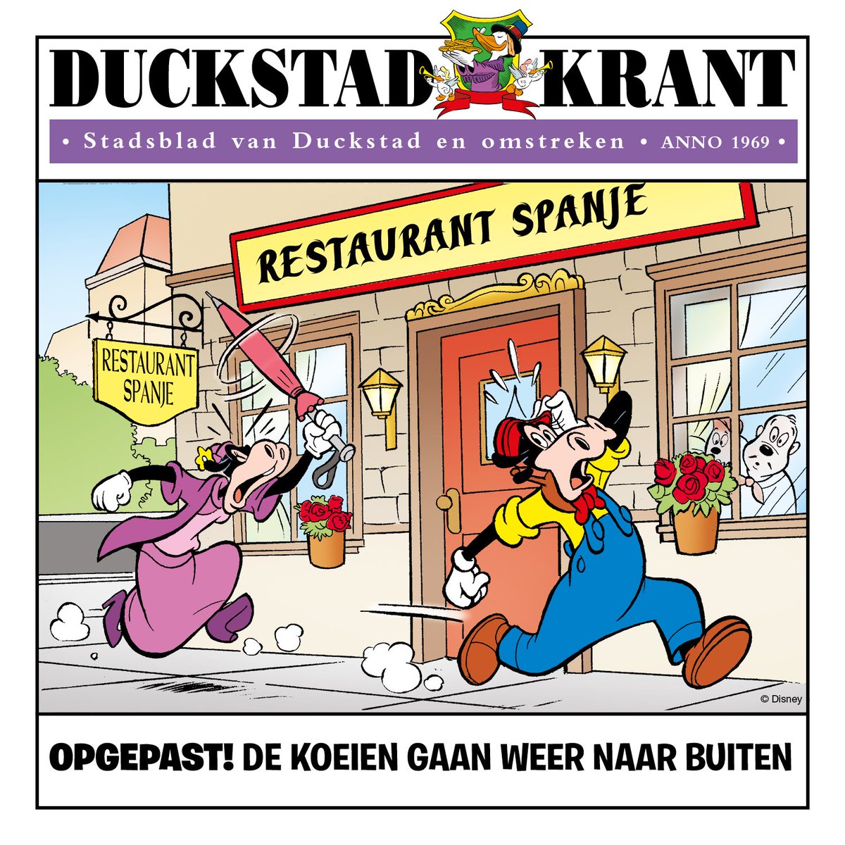 Lekker dan! Deze jongen staat ook een keertje in de krant...