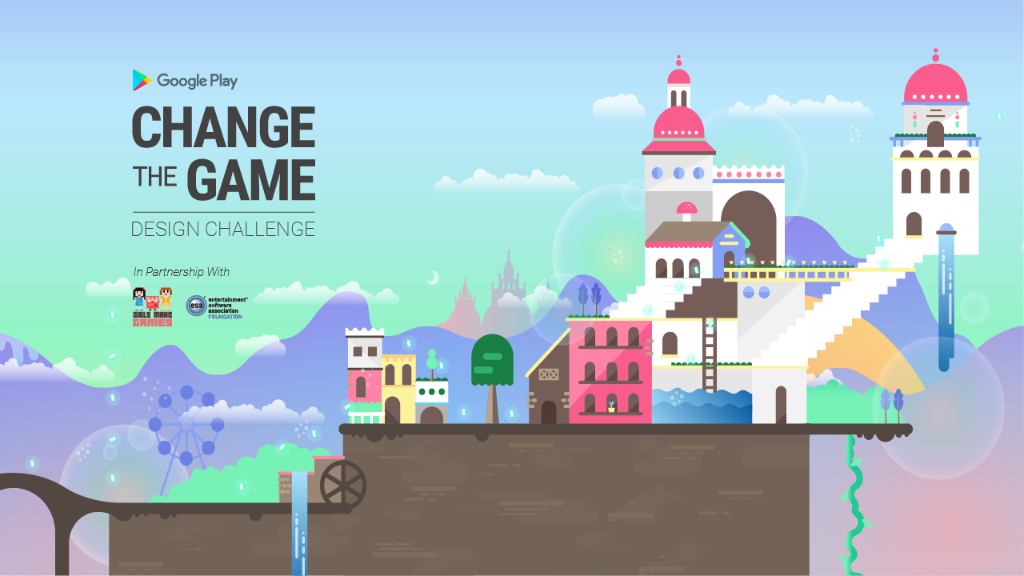 GoogleForEdu's tweet photo. Help your students build a diverse future for game development with the #ChangeTheGame Design Challenge. We’ve joined forces with @GirlsMakeGames and @ESA_Foundation so students can create their own mobile game. Learn more: https://t.co/88zh7JD7BB https://t.co/STnwcEMxw1