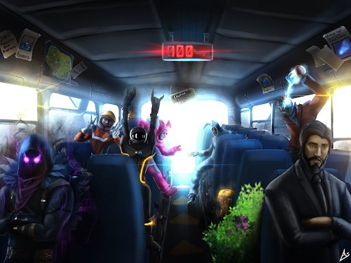 Fortnite on Twitter: "Ever wonder what happens inside the Battle Bus