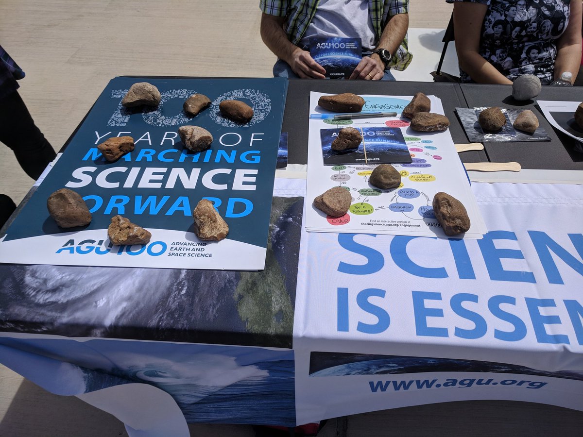 tbeckaa's tweet photo. @theAGU represented at the #MarchforScienceSA18! #marchforscience #m4sSA18 @AGU_SciComm #agu @cesaregrava @niescja https://t.co/7fgRsQSjGe