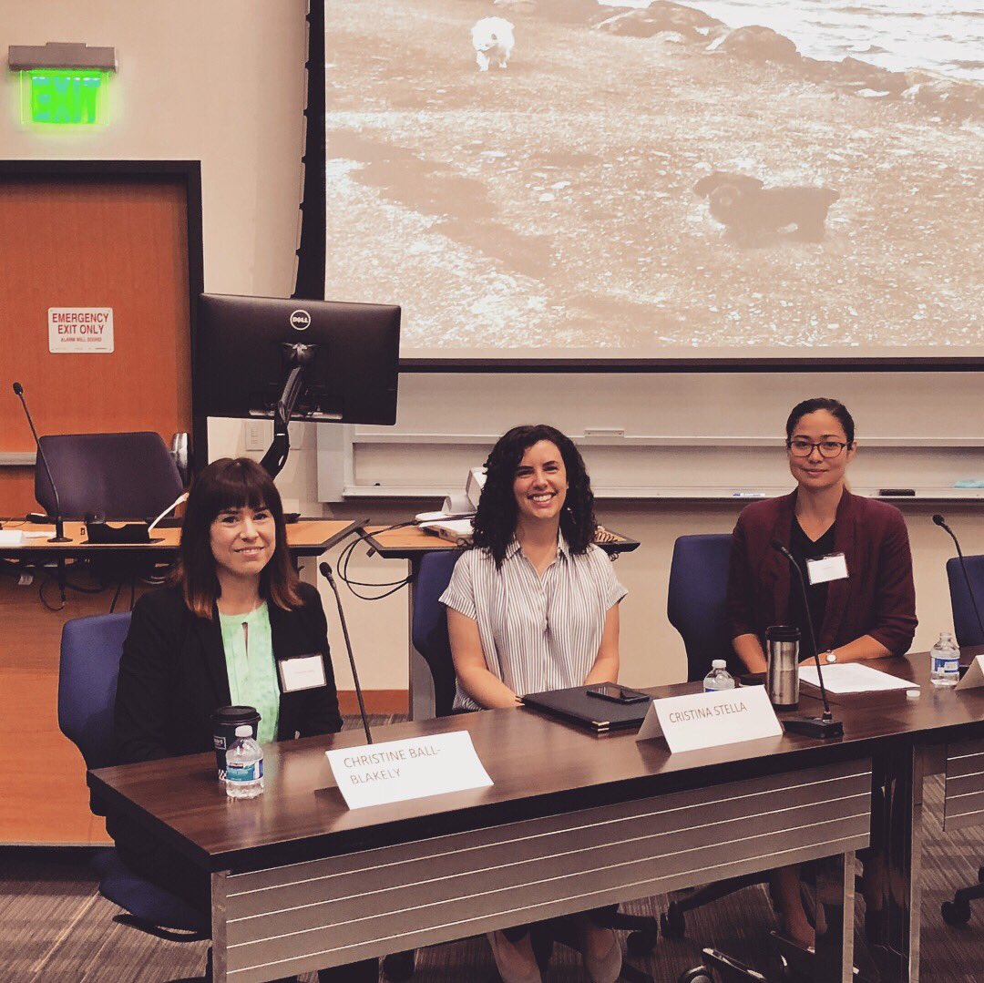 GGULaw's tweet photo. Dean Niedwiecki (@lawdeanant) & his rescue dog Sophie welcomes the 2018 California Animal Law Symposium to #GGULaw!
A big thank you to #SALDF for your hard work putting this event together! https://t.co/GeeId1BKtI