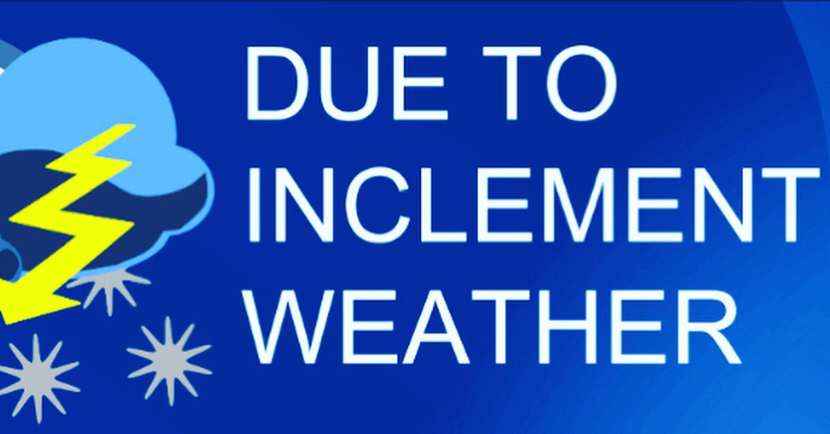 ChesPlace's tweet photo. Hey Everyone due to the inclement weather Ches Place will be CLOSED for this evening ! -Ches Place Team https://t.co/Ija0FaQBmw