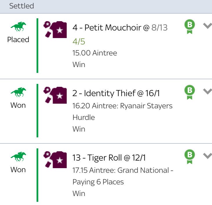 <a href="/Cinnabarblack/">Cinnabar Black</a> your suggestions are spot on, better than paid #tipsters the below 3 fold - what a great #tip ! Part of me kind of hopes that this #tipster #cinnabarblack stays my secret.  £1100 from your tips today. #RacingTips #sports #bettingpredictions #bettingtipster