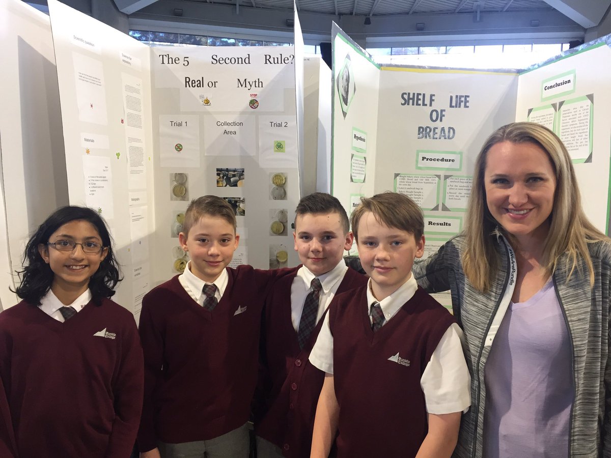 MissTLavender's tweet photo. SO proud of these 4 representing Rundle at the Calgary Youth Science Fair! @RCElementary #WeAreRundle https://t.co/OV5AlYFrcF
