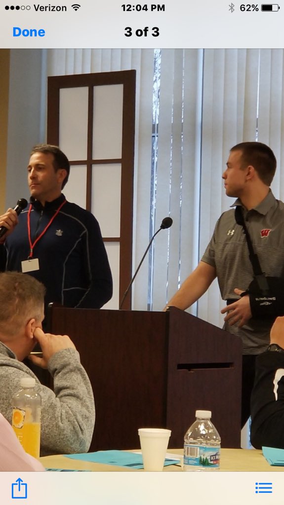 twincitiesFCA's tweet photo. @braddavi34 @AriseWTheGuys so great to share the morning with some great men. Brad Davison is a "uncommon" young man https://t.co/71FtBlISgQ