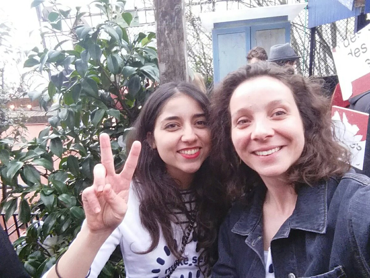 Le #Mexique est là aussi! <a href="/KenzaZouaoui/">Kenza Zouaoui</a> de #MKSMexique est au #FestivalMakeSense !