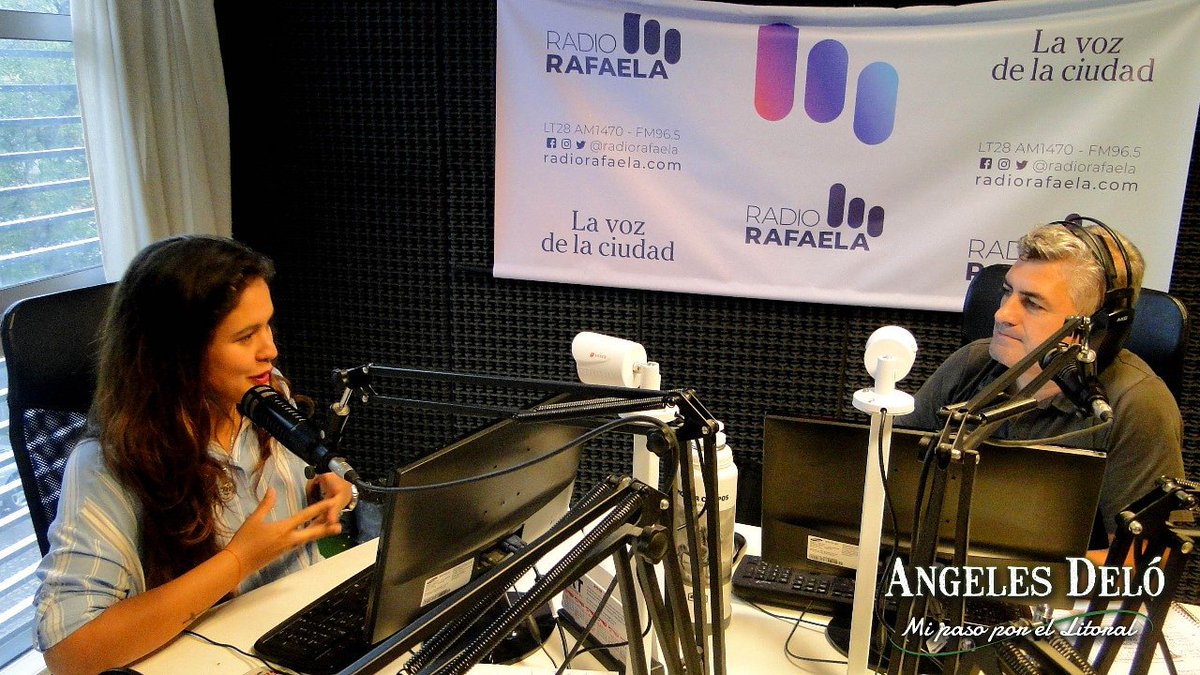#Prensa <a href="/AngelesDelo1/">Angeles Deló</a> en Lt28 <a href="/RadioRafaela/">Radio Rafaela</a> AM 1470 #Rafaela #SantaFe - Disco #MiPasoPorElLitoral