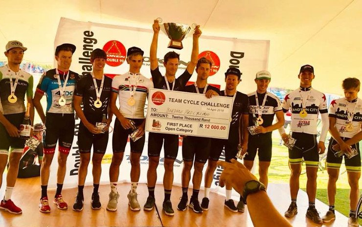 Barzani Pro Cycling won the Double90 Team Challenge in Clarens, Free State, today. View more results here: bit.ly/2qw8Jxl