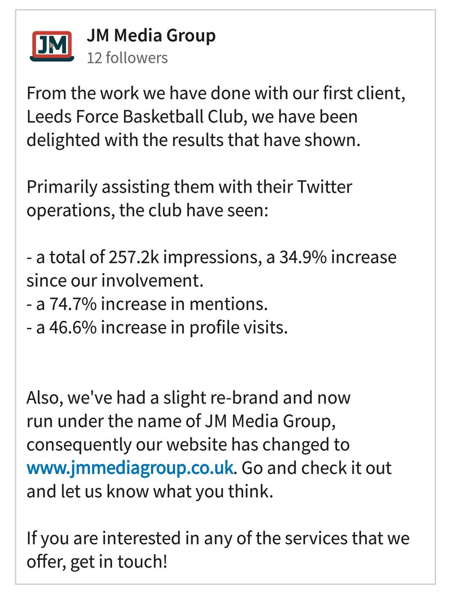 JM Media Group tweet media